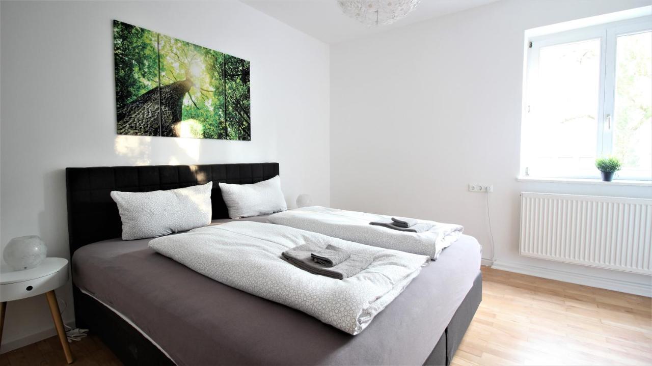 Light-Flooded City Apartment With Balcony And Garden Würzburg Exteriör bild