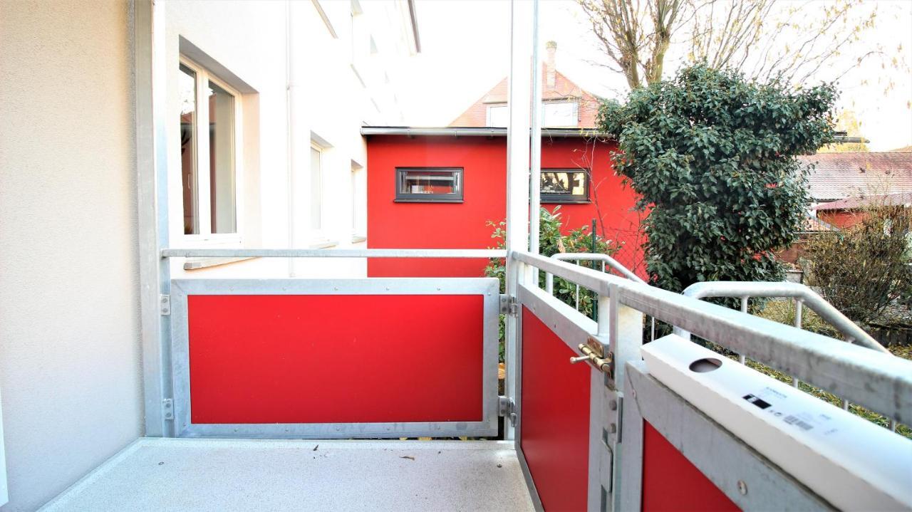 Light-Flooded City Apartment With Balcony And Garden Würzburg Exteriör bild
